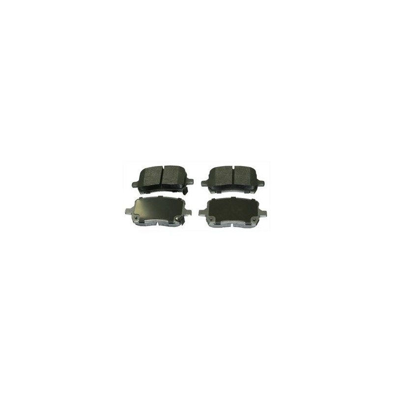 Juego de Balatas de Disco Semi-Metalicas Duralast MKD1028