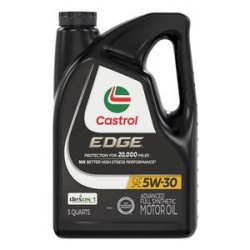 Aceite de Motor Completamente Sintetico Castrol EDGE 5W-30 5 Cuartos