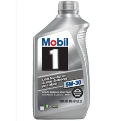 Aceite de Motor Sintetico Mobil 5W-30 1 Cuarto