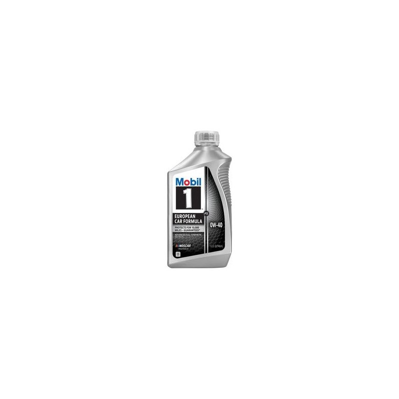 Aceite de Motor Completamente Sintetico Mobil 1 FS European Car Formula 0W-40 1 Cuarto