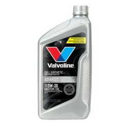 Aceite de Motor Sintetico Valvoline 5W-20 1 Cuarto