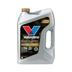 Aceite de Motor Completamente Sintetico Valvoline Restore & Protect 0W-20 5 Cuartos