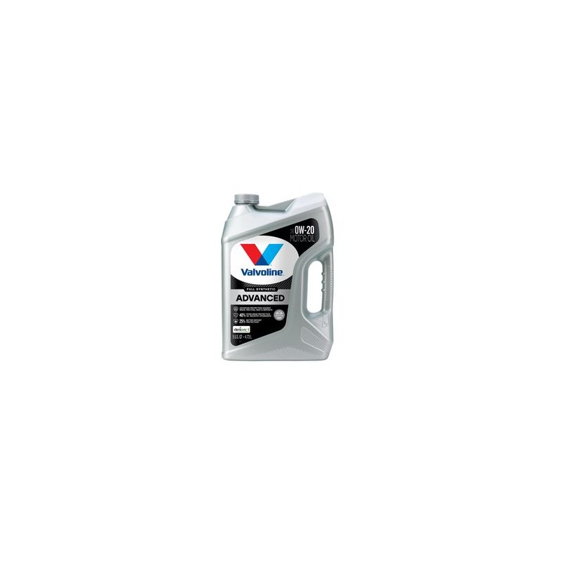 Aceite de Motor Completamente Sintetico Valvoline Advanced Full Synthetic 0W-20 5 Cuartos