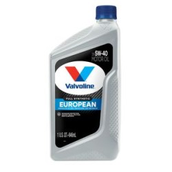 Aceite de Motor Sintetico Valvoline European Vehicle Full Synthetic 5W-40 1 Cuarto