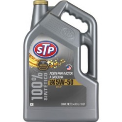 Aceite de Motor STP Sintetico 5W-50 5 Cuartos