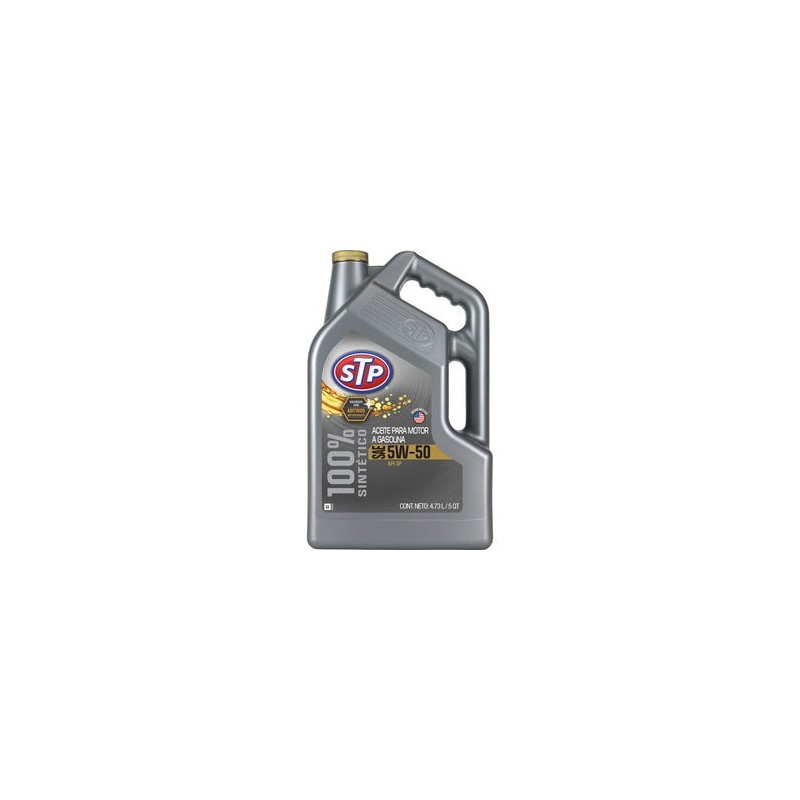Aceite de Motor STP Sintetico 5W-50 5 Cuartos
