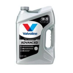Aceite de Motor Completamente Sintetico Valvoline Advanced Full Synthetic 5W-20 5 Cuartos