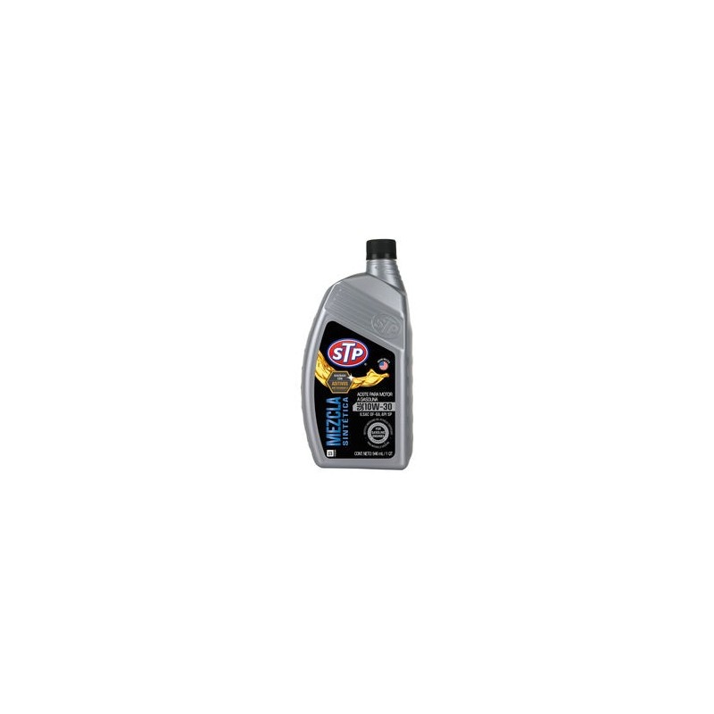 Aceite de Motor Semi-Sintetico STP 10W-30 1 Cuarto