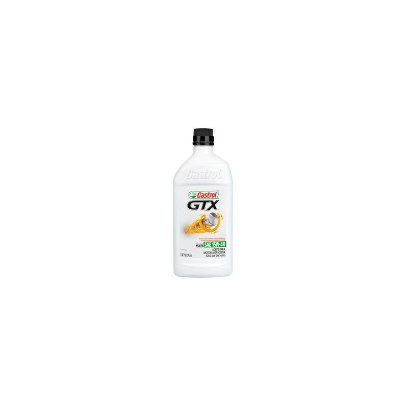 Aceite de Motor Multigrado Castrol 15W-40 1 Cuarto