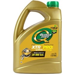 Aceite de Motor Multigrado Quaker State 15W-40 5 Cuartos