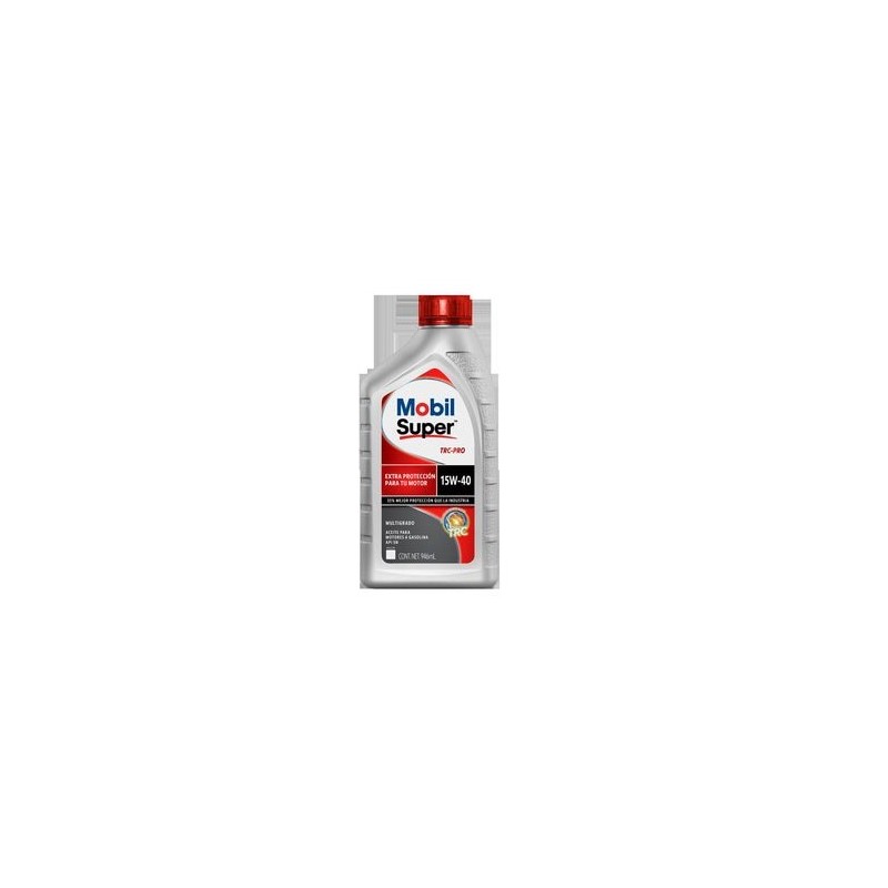 Aceite de Motor Mobil Multigrado 15W-40 1 Cuarto