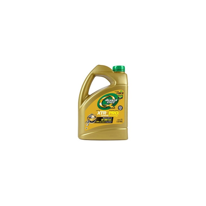 Aceite de Motor Multigrado Quaker State 10W-30 5 Cuartos