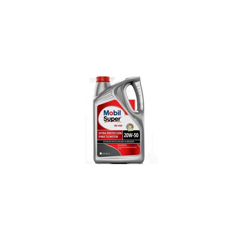 Aceite de Motor Mobil Multigrado 20W-50 5 Cuartos