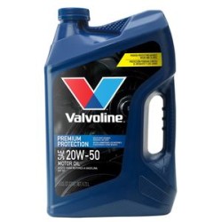 Aceite de Motor Multigrado Valvoline 20W-50 5 Cuartos