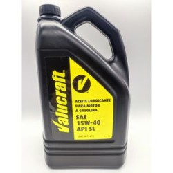 Aceite de Motor Multigrado Valucraft 15W-40 5 Cuartos