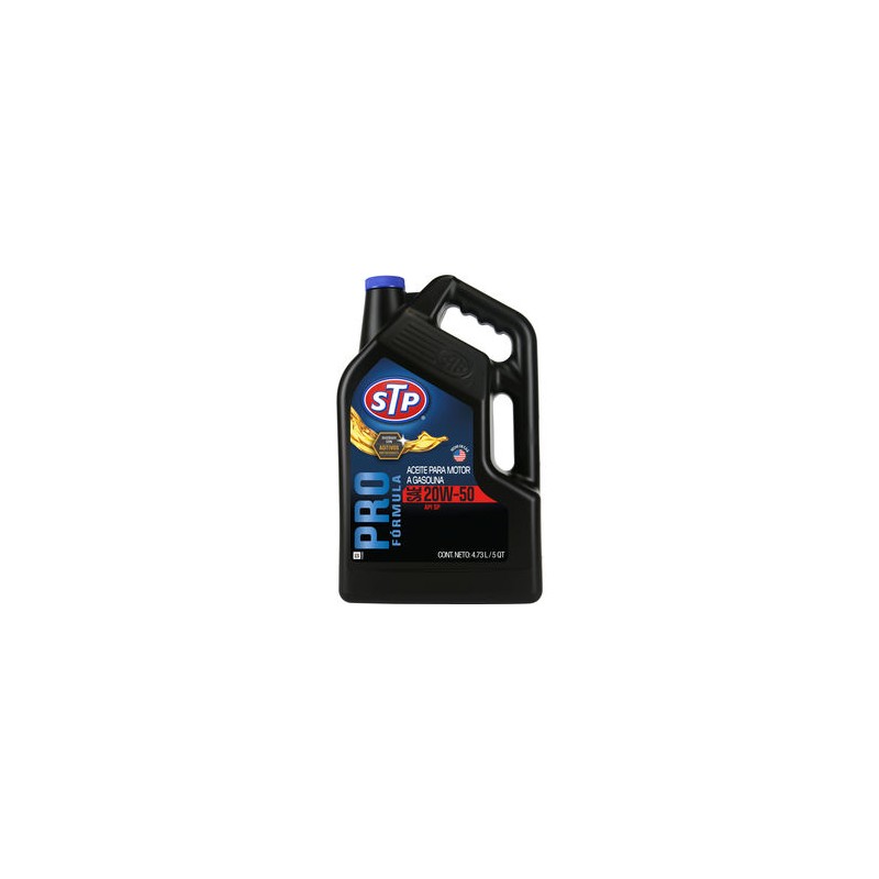 Aceite de Motor Multigrado STP 20W-50 5 Cuartos