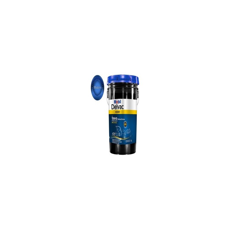 Aceite de Motor Diesel de Defensa Extrema Mobile Delvac 15W-40 de 19 Litros