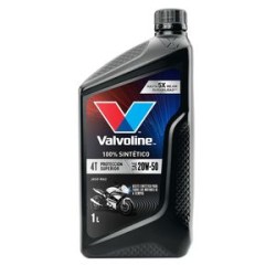 Aceite para Motor Completamente Sintetico 4 Tiempos Valvoline 20W-50 1 Cuarto
