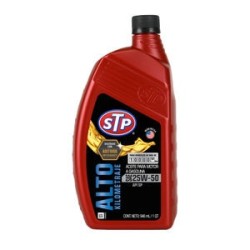 Aceite de Motor de Alto Kilometraje STP 25W-50 de 1 Cuarto