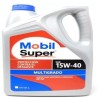 Aceite de Motor Multigrado Mobil Super 15W-40 de 5 Litros