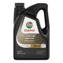Aceite de Motor Completamente Sintetico Castrol EDGE 5W-40 5 Cuartos