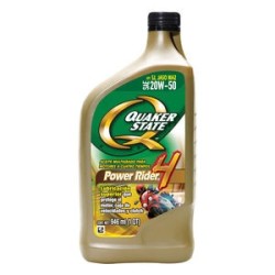 Aceite para Motor de Motocicleta Multigrado 4 Tiempos Quaker State 20W-50 1 Cuarto