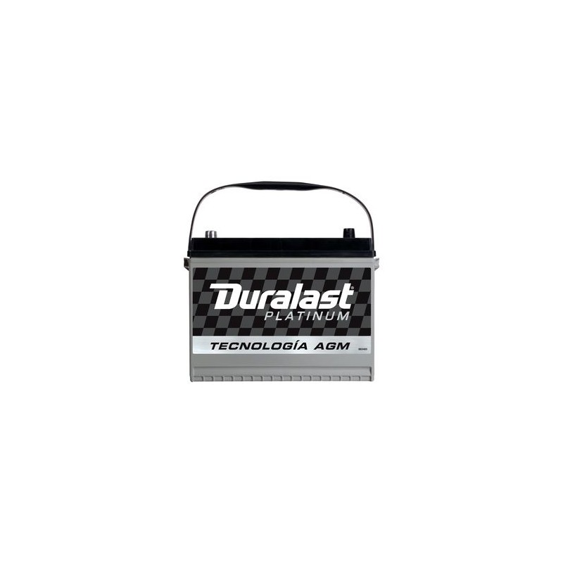 Bateria Duralast Platinum AGM Grupo BCI 24F 710 CCA 24F-AGM